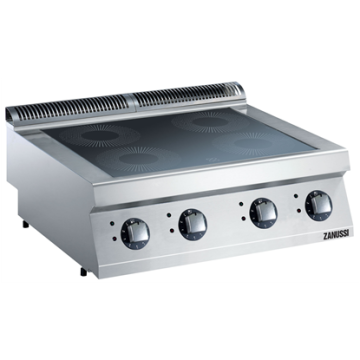 Zanussi 372021 Modular Cooking Range Line EVO700 4 Hot Plate Electric Induction Cooking Top Range 