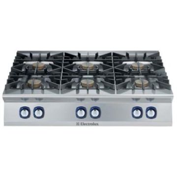 Electrolux 391012 900XP 6 Burner Gas Boiling Top 10 kW. Model number: E9GCGL6C0M