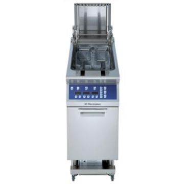 Electrolux 391083 900XP Single Tank/Well Programmable Gas Fryer 23 litre HP. Model number: E9FRGD1JFP