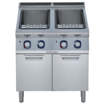 Electrolux 391112 900XP Gas Pasta Cooker 2 Wells 40 litres. Model number: E9PCGH2MF0