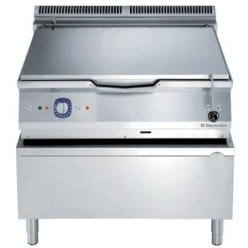 Electrolux 391135 900XP Gas Bratt Pan 80 litre with mild steel bottom auto tilting. Model number: E9BRGHMOFM