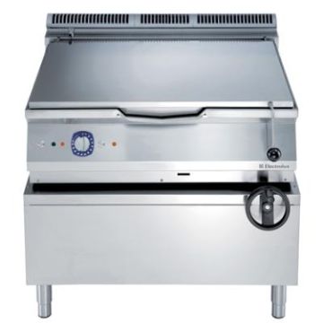 Electrolux 391138 900XP Gas Bratt Pan 100 litre with mild steel bottom. Model number: E9BRGJMPF0