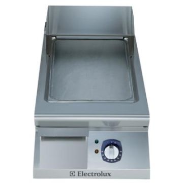 Electrolux 391171 900XP electric griddle. Mild steel top. Width 400mm wide. Model number: E9FTEDHS0N