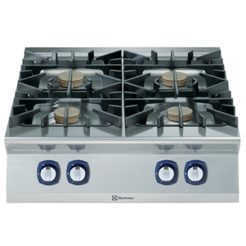 Electrolux 900XP 4-Burner Gas Boiling Top with 3mm worktop and electric ignition, 10 kW PNC 391243