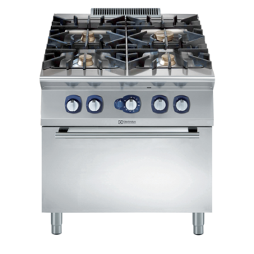 Electrolux 900XP 4-Burner Gas Range on Gas Oven with 3mm worktop and electric ignition PNC 391245