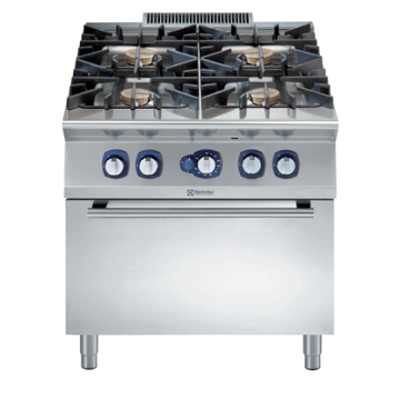 Electrolux 900XP 4-Burner Gas Range 10 kW on Gas Ovenwith 3mm worktop and electric ignition PNC 391246