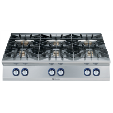 Electrolux 900XP 6-Burner Gas Boiling Top with 3mm worktop and electric ignition PNC 391251