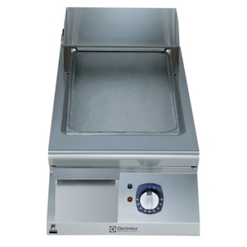 Electrolux 900XP 400mm Electric Fry Top, Smooth Brushed Chrome Plate PNC 391357