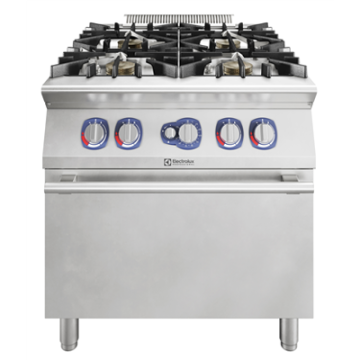 Electrolux 391642 4-Burner EcoFlame (10 kW each) gas Range on gas Oven (8,5 kW)