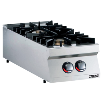 Zanussi 392026 Modular Cooking Range Line EVO900 2-Burner Gas Boiling Top, 10kW 