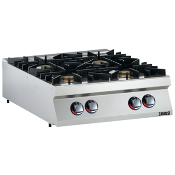 Zanussi 392027 Modular Cooking Range Line EVO900 4-Burner Gas Boiling Top 