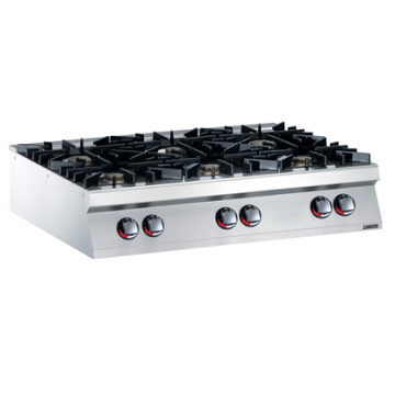 Zanussi 392033 Modular Cooking Range Line EVO900 6-Burner Gas Boiling Top 