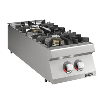 Zanussi 392640 Modular Cooking Range Line EVO900 2-Eco Burner Gas Boiling Top, 10kW 