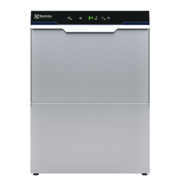 Electrolux Undercounter, pressure boiler in 316L, single skin, rinse aid dispenser, 540 dishes/hour PNC 400203