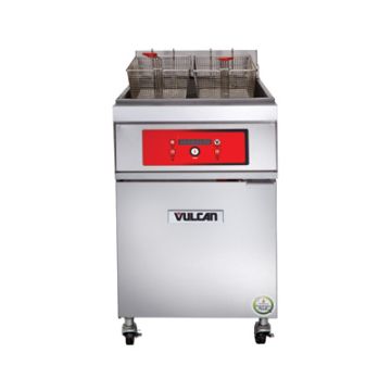 Vulcan Hart ER Series 1ER85DF electric fryer digital control and KleenScreen PLUS&reg; filter