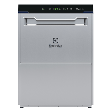 Electrolux Undercounter Dishwasher with atmospheric boiler, double skin, drain pump, detergent and rinse aid dispenser, 720 dishes/hour - Caf&eacute; line PNC 502719