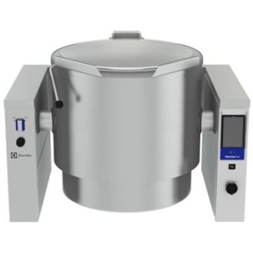 Electrolux Thermaline 586012 Electric Tilting Boiling Pan 200 litre Hygienic Profile Freestanding. Model number: PBOT20EDEO