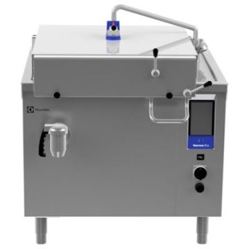 Electrolux Thermaline 586781 Electric Pressure Braising Pan 80 litre Freestanding with Tap. Model number: PUEN08EGEM