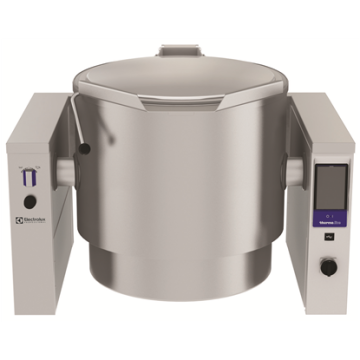 Electrolux Steam Tilting Boiling Pan, 200lt Freestanding, Hygienic profile with Stirrer and Variable Speed PNC 586897