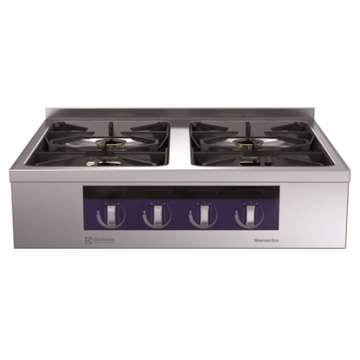 Electrolux thermaline 80 - 4-Burner Gas Top, 1 Side, Backsplash PNC 588040