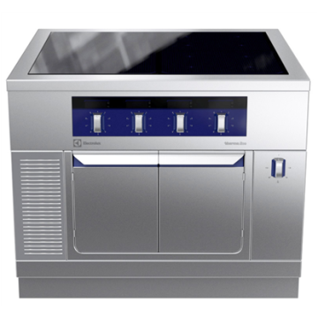 Electrolux thermaline 90 - 4 Zone Full Surface Induction Top on Warming Cabinet, 1 Side, H=700 PNC 589053