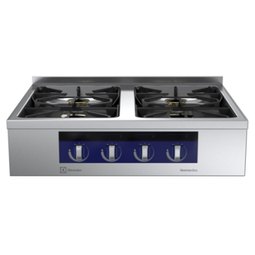 Electrolux thermaline 90 - 4-Burner Gas Top, 1 Side, Backsplash PNC 589072