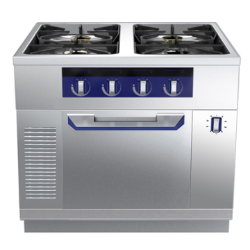 Electrolux thermaline 90 - 4-Burner Gas Top on Static Gas Oven, 1 Side, H=700 PNC 589641