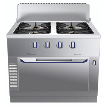 Electrolux thermaline 85 - 4-Burner Gas Top on Static Gas Oven, 1 Side (Town Gas) PNC 593120