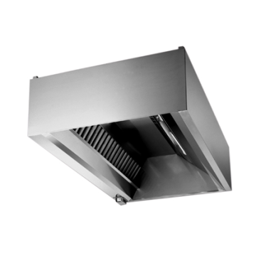 Electrolux Wall Hood with Filters and Lamps in 304 AISI Stainless Steel 1200x1300mm PNC 640227