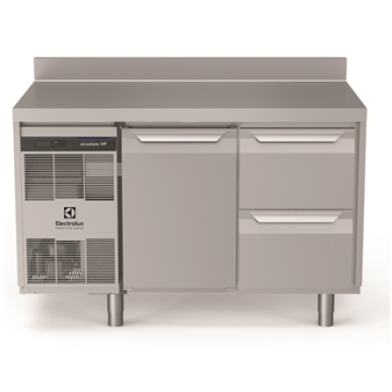 Electrolux ecostore HP Premium Refrigerated Counter - 290lt, 1-Door, 2-Drawer, Upstand PNC 710007