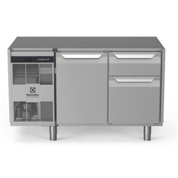 Electrolux ecostore HP Premium Refrigerated Counter - 290lt, 1-Door, 1/3+2/3 Drawers, No Top PNC 710013