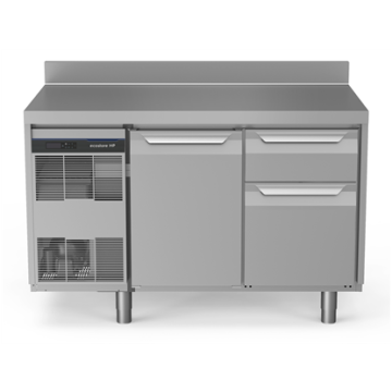 Electrolux ecostore HP Premium Refrigerated Counter - 290lt, 1-Door, 1/3+2/3 Drawers, Upstand PNC 710015