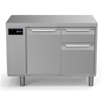 Electrolux ecostore HP Premium Refrigerated Counter - 290lt, 1-Door, 3x1/3+2/3 Drawers, Remote PNC 710016