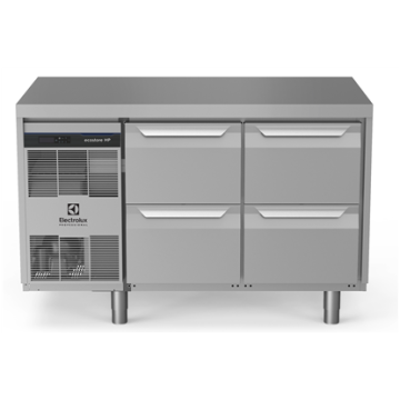 Electrolux ecostore HP Premium Refrigerated Counter - 290lt, 4-Drawer PNC 710018