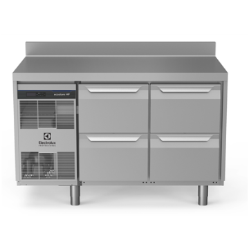 Electrolux ecostore HP Premium Refrigerated Counter - 290lt, 4-Drawer, Upstand PNC 710019