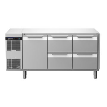 Electrolux ecostore HP Concept Refrigerated Counter 1 Door and 4x½ Drawers (without worktop) PNC 710334