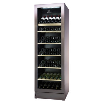 Electrolux 1 Glass Door Wine Refrigerator, 170 bottles, stainless steel PNC 720003