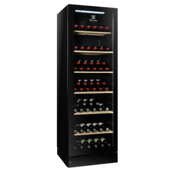 Electrolux 1 Glass Door Wine Refrigerator, 170 bottles, black with variable speed compressor PNC 720010