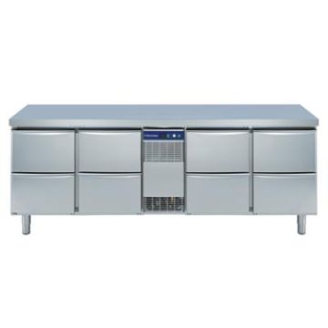 Electrolux 726201 Refrigerated Counter. HD Line. Capacity: 590 litre 8 Drawers. Model number: RCDR4M08