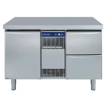 Electrolux 726551 Refrigerated Counter. Capacity: 290 litres. 1 Door 2 Drawers. Model number: RCDR2M12