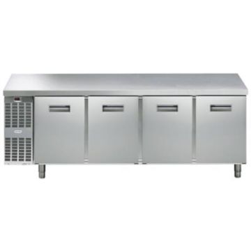 Electrolux 727008 Refrigerated Counter. Benefit Line 4 Doors - Stainless Steel. Model number: RCSN4M44