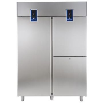 Electrolux 727329 ecostore Premium 1 Full + 2 Half Door Dual Temperature Refrigerator/Freezer 1430 litre (-2 +10 &deg;C/-15 -22 &deg;C) - R290. Model number: ESP143FDFC