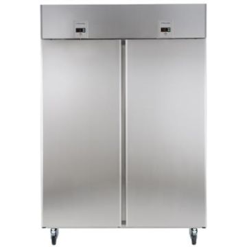 Electrolux 727380 ecostore 2 Door Digital Stainless Steel Dual Temperature Refrigerator/Freezer 1430 litre 0 +6 &deg;C/-15 -22 &deg;C - UK Plug. Model number: RE4142FDDG