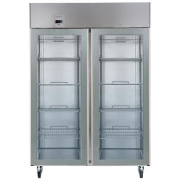 Electrolux 727401 ecostore 2 Glass Door Digital Refrigerator 1430 litre (+2/+10&deg;C) - R290 - UK Plug. Model number: REX142GRCG