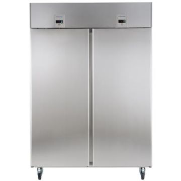 Electrolux 727403 ecostore 2 Door Dual Digital Refrigerator 1430 litre (0/+6&deg;C) - R290 - UK Plug. Model number: REX14FDRCG