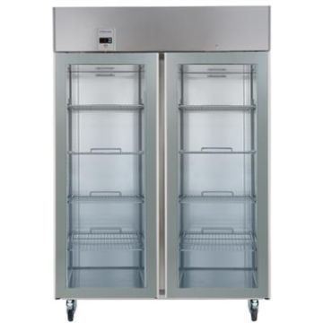 Electrolux 727412 ecostore 2 Glass Door Digital Stainless Steel Refrigerator 1430 litre (+2/+10) R290 - UK Plug. Model number: RE4142GRCG