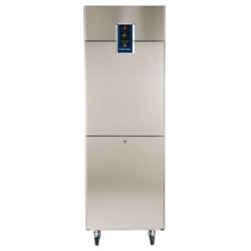 Electrolux 727536 ecostore Premium 2 Half Door Dual Temperature Refrigerator/Freezer 670 litre (-2 +10 &deg;C/-15 -22 &deg;C) - R290 with wheels. Model number: MESP72HDFC