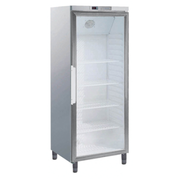 Electrolux 400lt Line Refrigerator 1 Glass Door - Stainless steel (R600a) PNC 730046