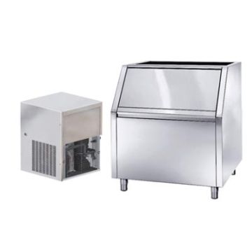 Electrolux 730211 Ice Flaker Granular 280kg/24h with 200kg bin - Water cooled. Model number: MF280WB20