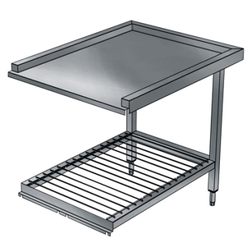 Electrolux Pre-wash/Unloading Table with Grid Undershelf, 1400mm PNC 865360